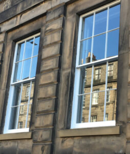 Edinburgh Georgian sash window