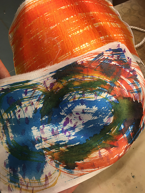 heat transfer printed textiles